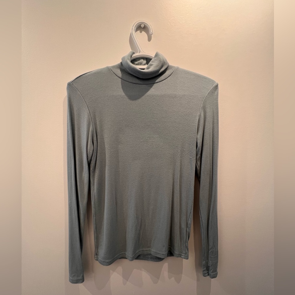 Light Blue Turtleneck